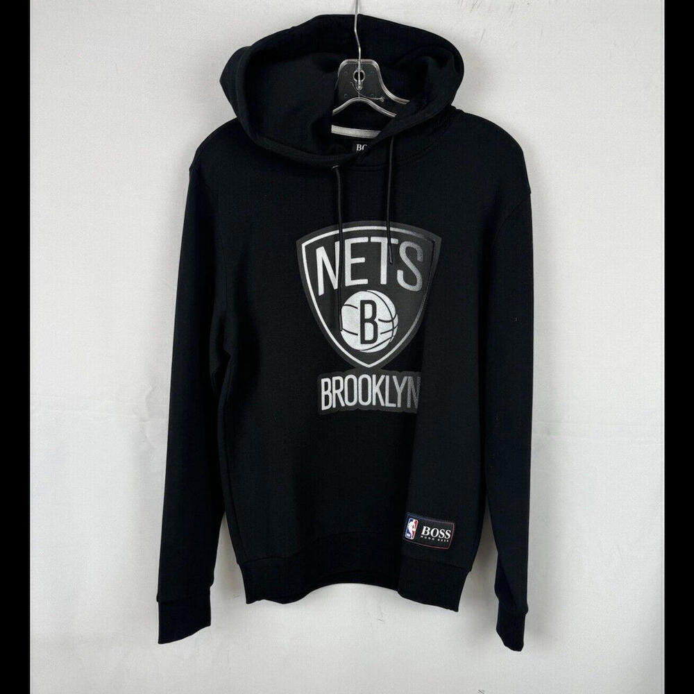Hugo Boss Brooklyn Nets Hoodie Black Size S
